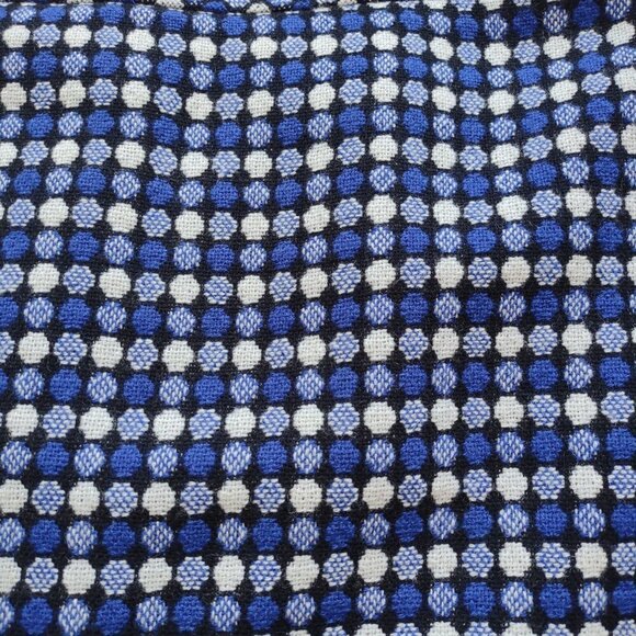 Talbots Polka Dot Mini Skirt Wool Blend Casual City Office Size 10 - Picture 3 of 5